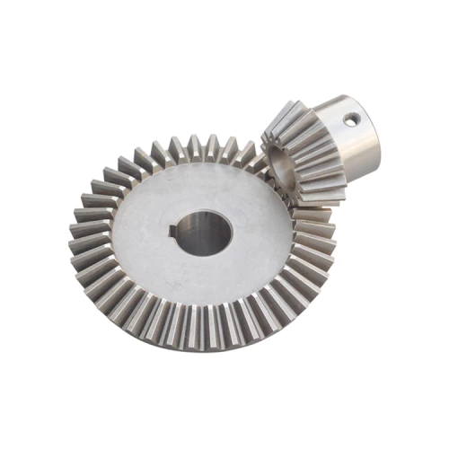 Straight bevel gear tooth contact optimization for medical scanning